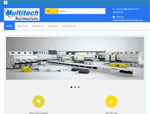Tablet Screenshot of multitechautomations.com